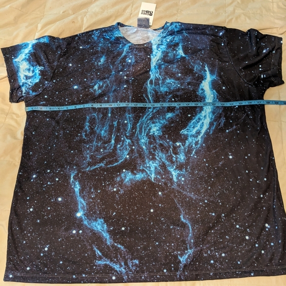 Galaxy Print Shirt 4XL Men's/TheScream - Picture 4 of 9